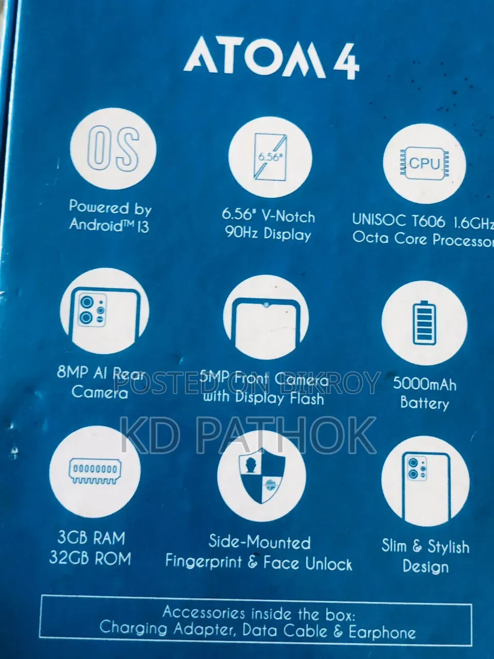 Symphony ATOM 4 32 GB Blue