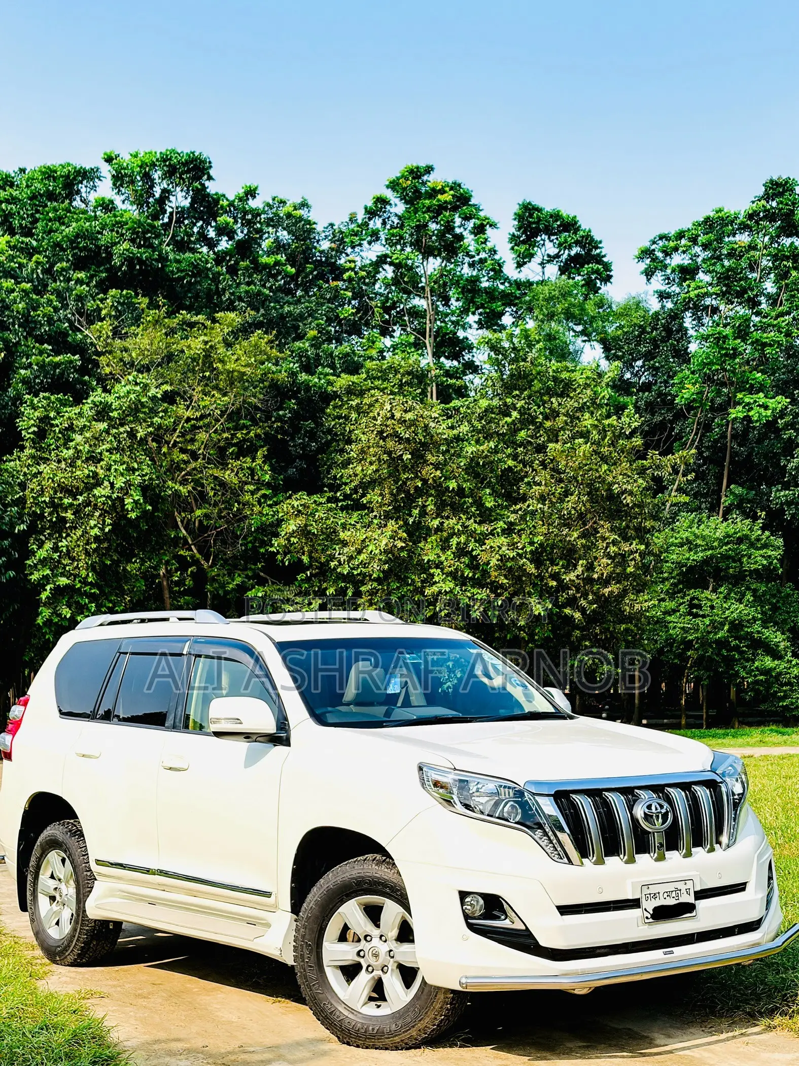 New Toyota Land Cruiser Prado 2014 White