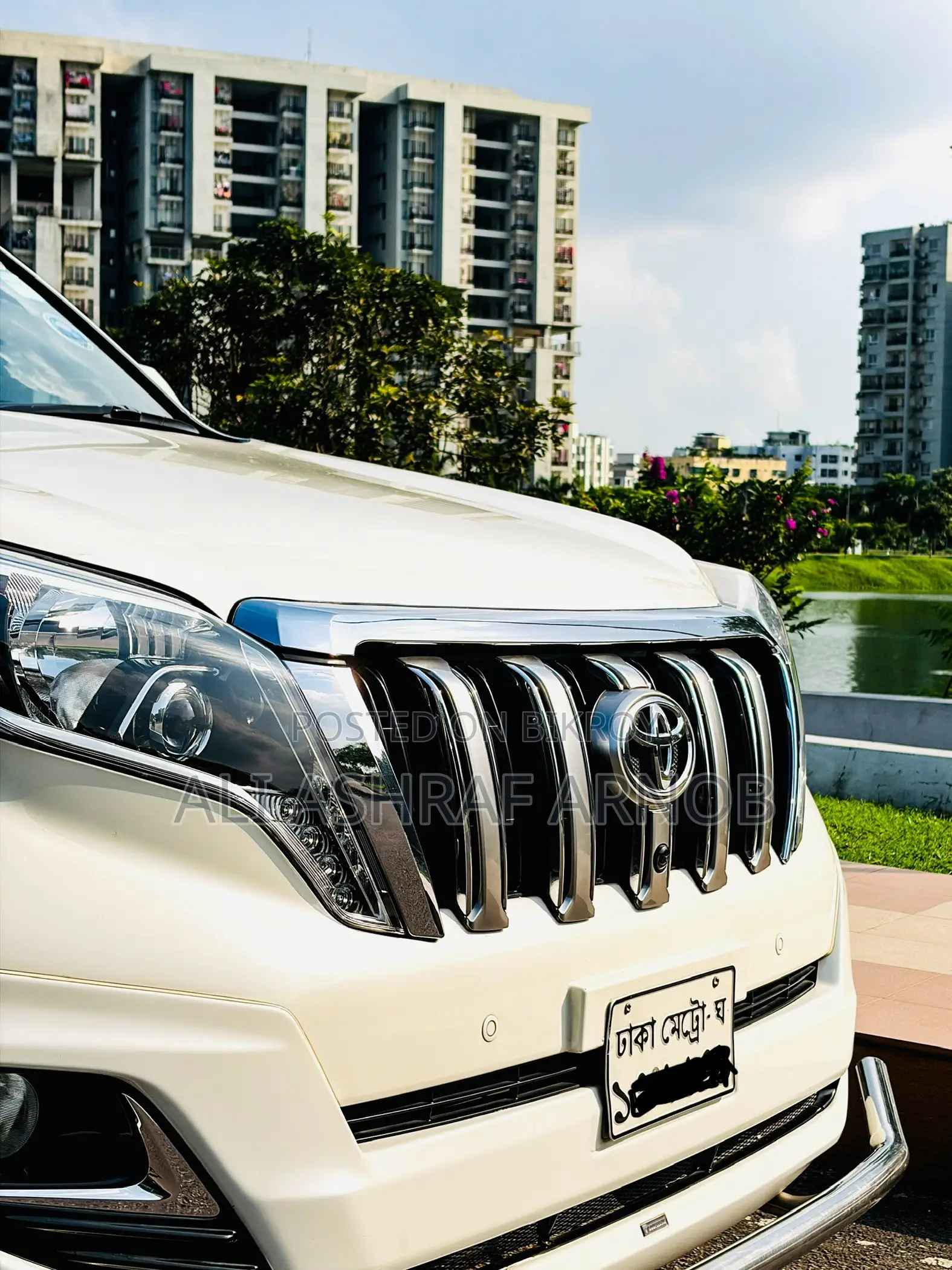New Toyota Land Cruiser Prado 2014 White