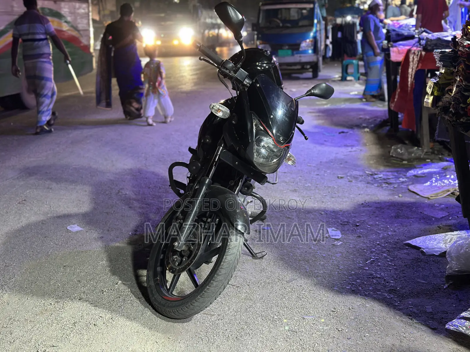 বাজাজ পালসার ১৫০ ২০১৯ ব্ল্যাক