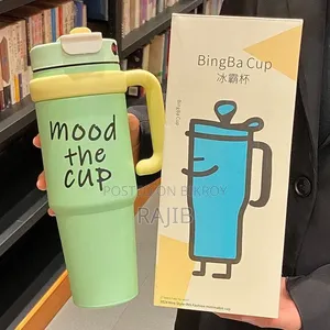 Original BingBa Cup 40oz “Mood the Cup” Insulated Tumbler