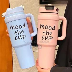 Original BingBa Cup 40oz “Mood the Cup” Insulated Tumbler