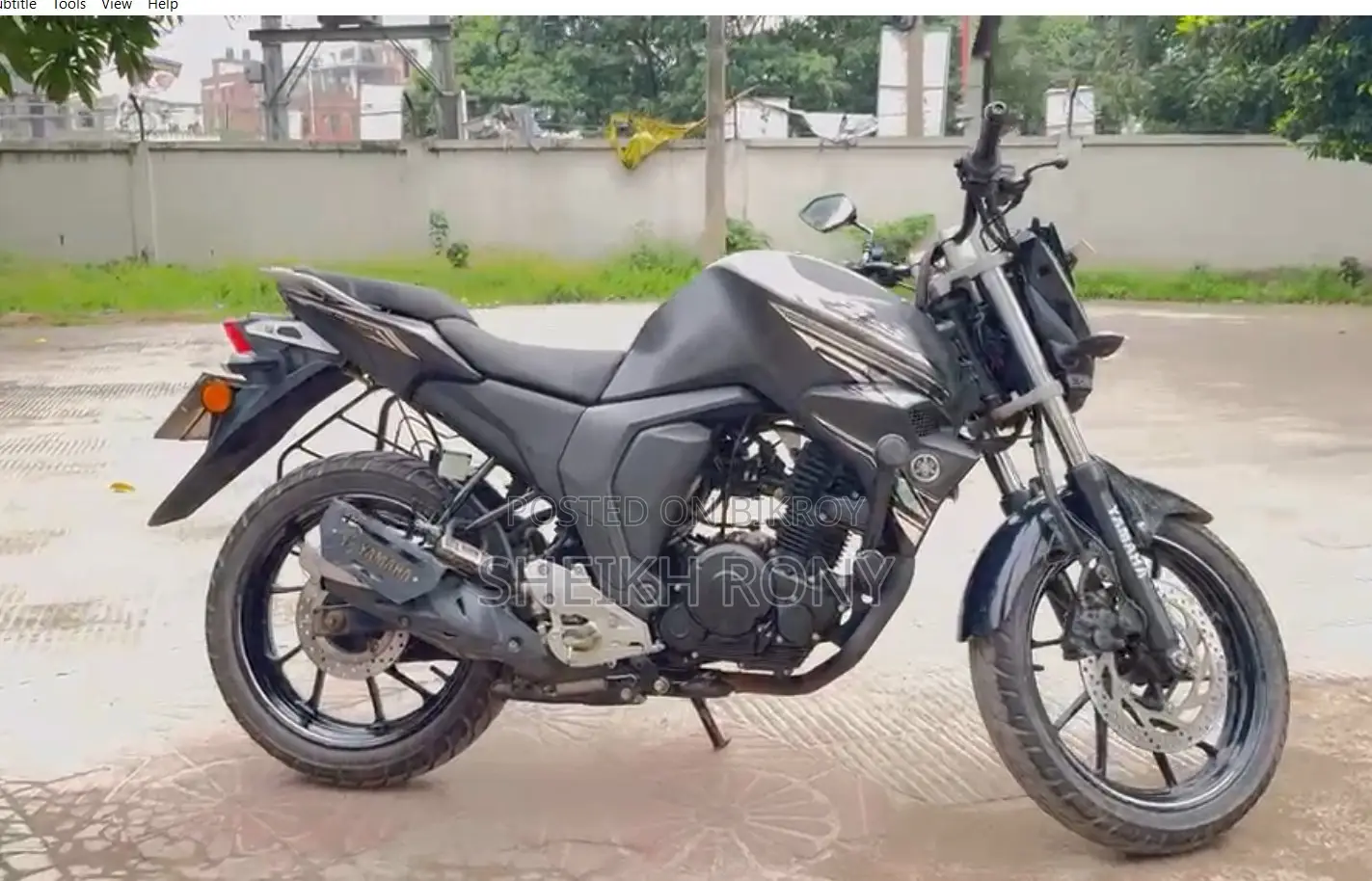 ইয়ামাহা এফজেডএস ভি২ ২০২৩ ব্ল্যাক
