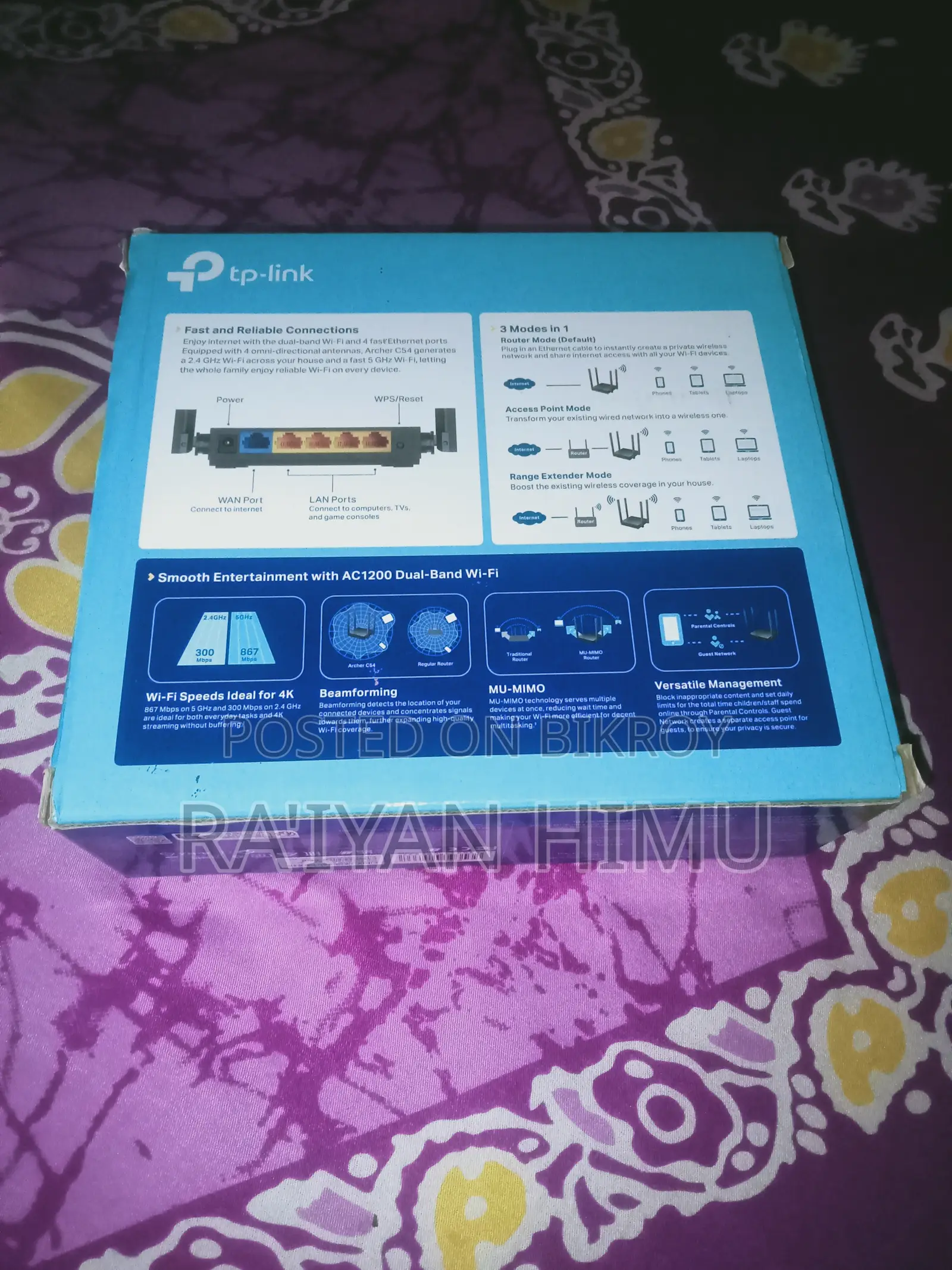 TP-Link Ac1200 Router