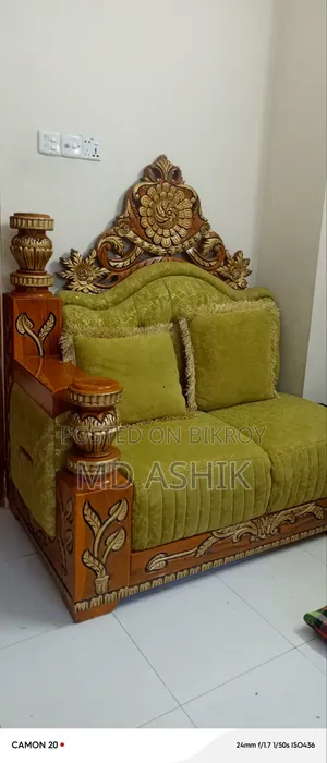 সোফা কিং সাইজ ৬ সিট এর সেগুন কাঠের