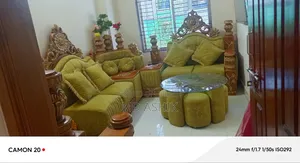 সোফা কিং সাইজ ৬ সিট এর সেগুন কাঠের