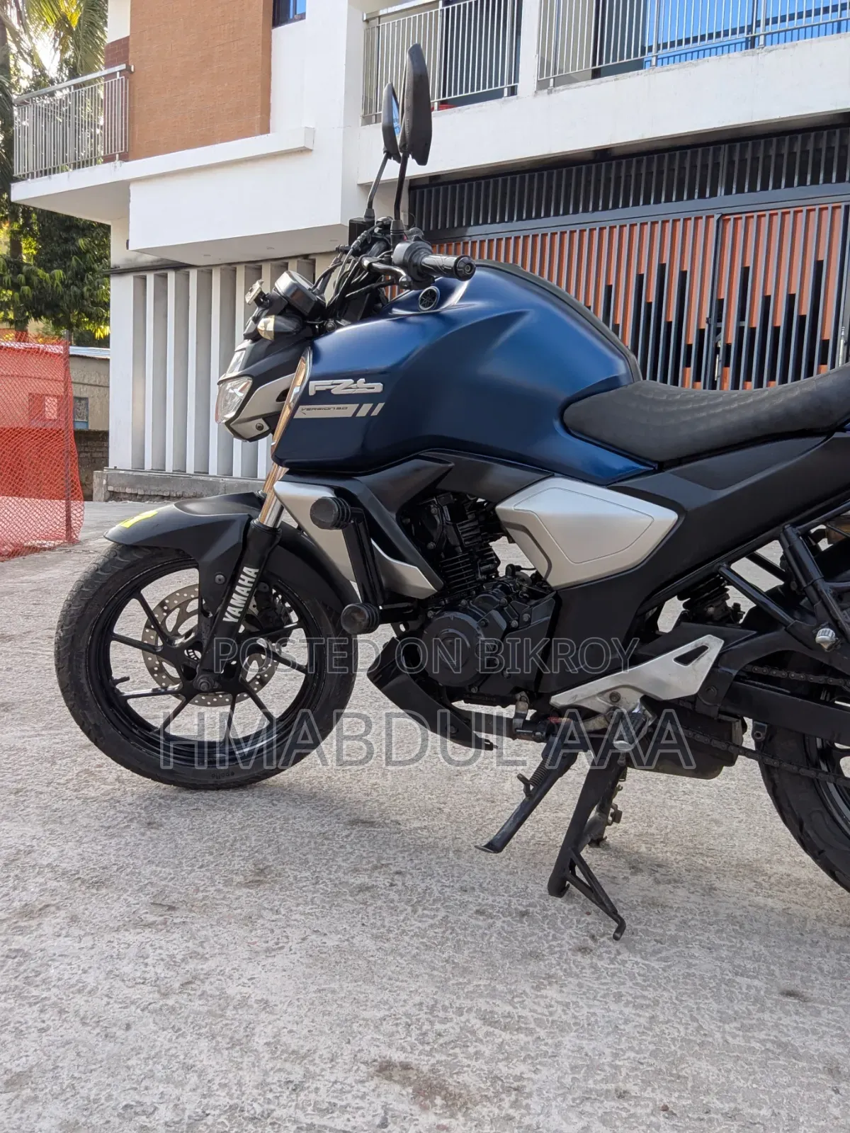 ইয়ামাহা এফজেডএস ভি৩ ২০২১ নীল