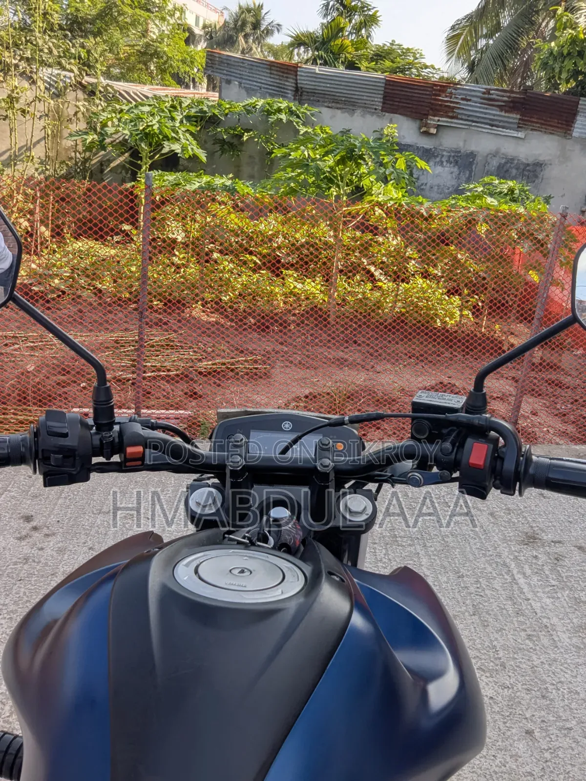 ইয়ামাহা এফজেডএস ভি৩ ২০২১ নীল