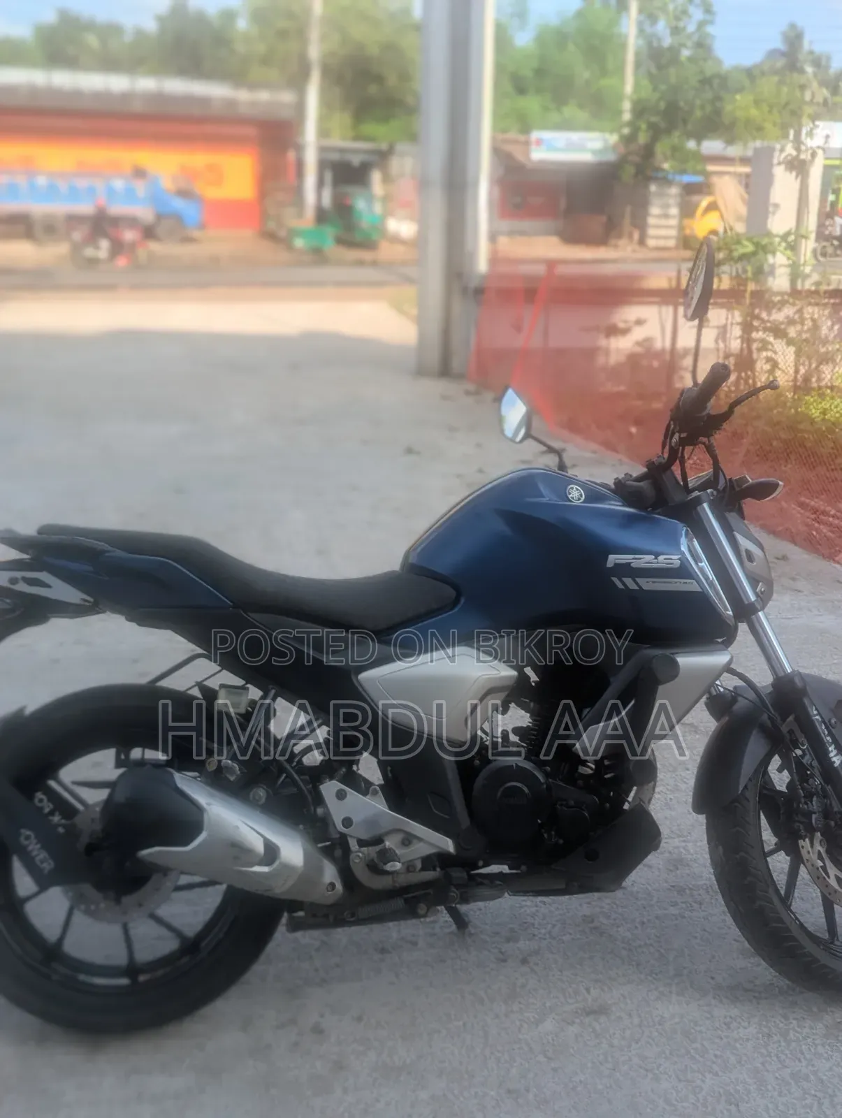 ইয়ামাহা এফজেডএস ভি৩ ২০২১ নীল
