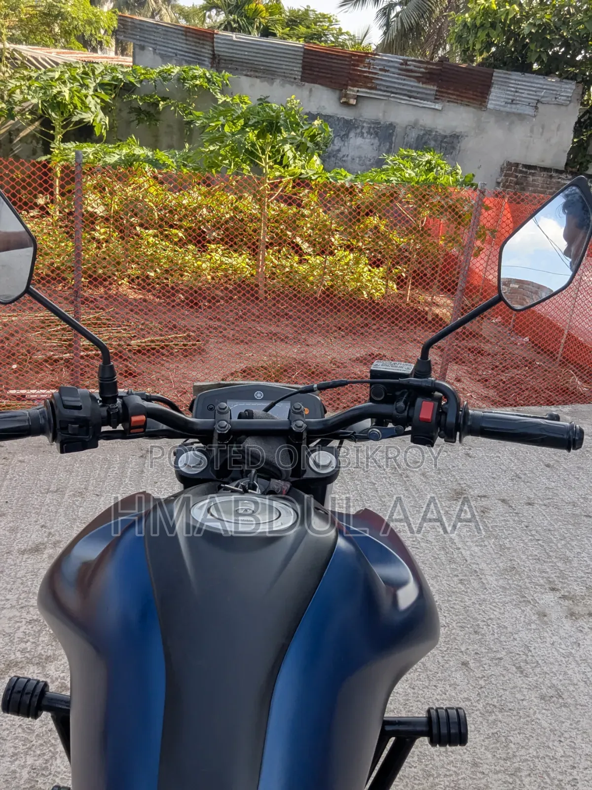 ইয়ামাহা এফজেডএস ভি৩ ২০২১ নীল