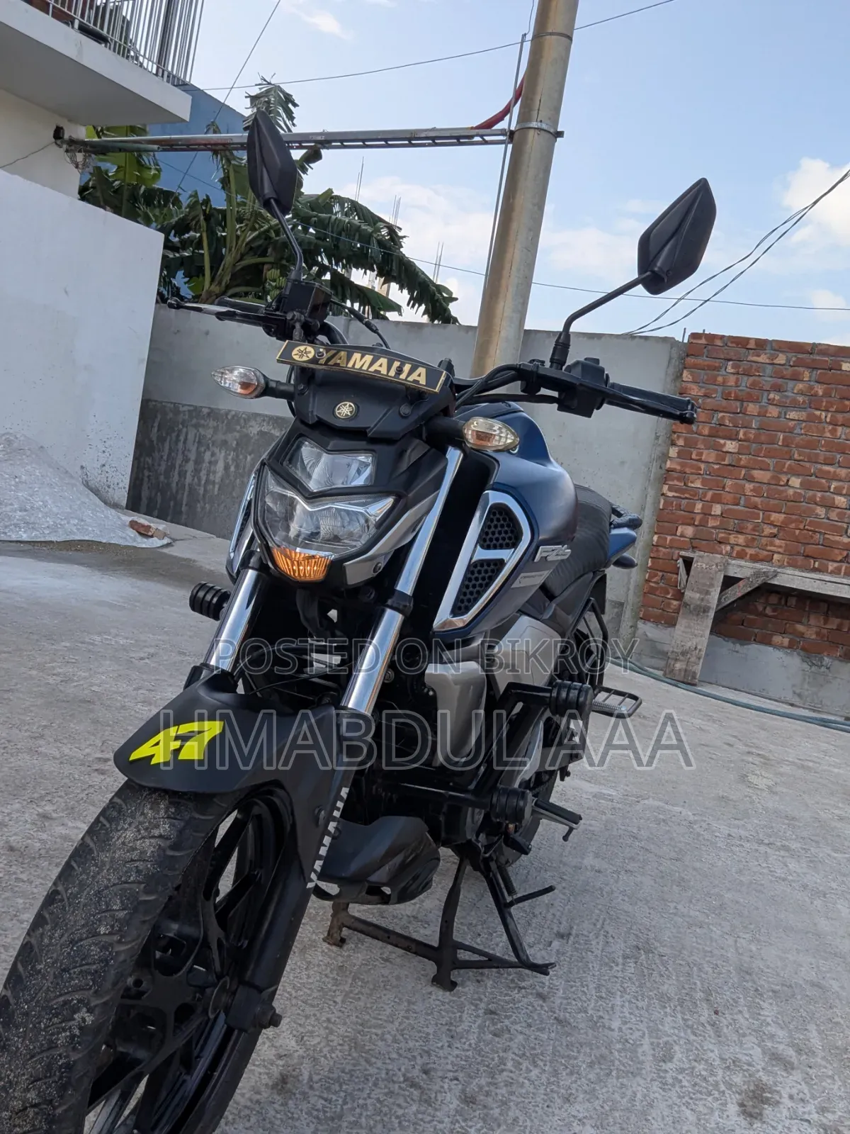 ইয়ামাহা এফজেডএস ভি৩ ২০২১ নীল