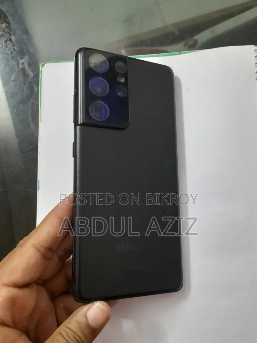 স্যামসাং গ্যালাক্সি এস২১ আল্ট্রা ৫জি ৫১২ জিবি ব্ল্যাক