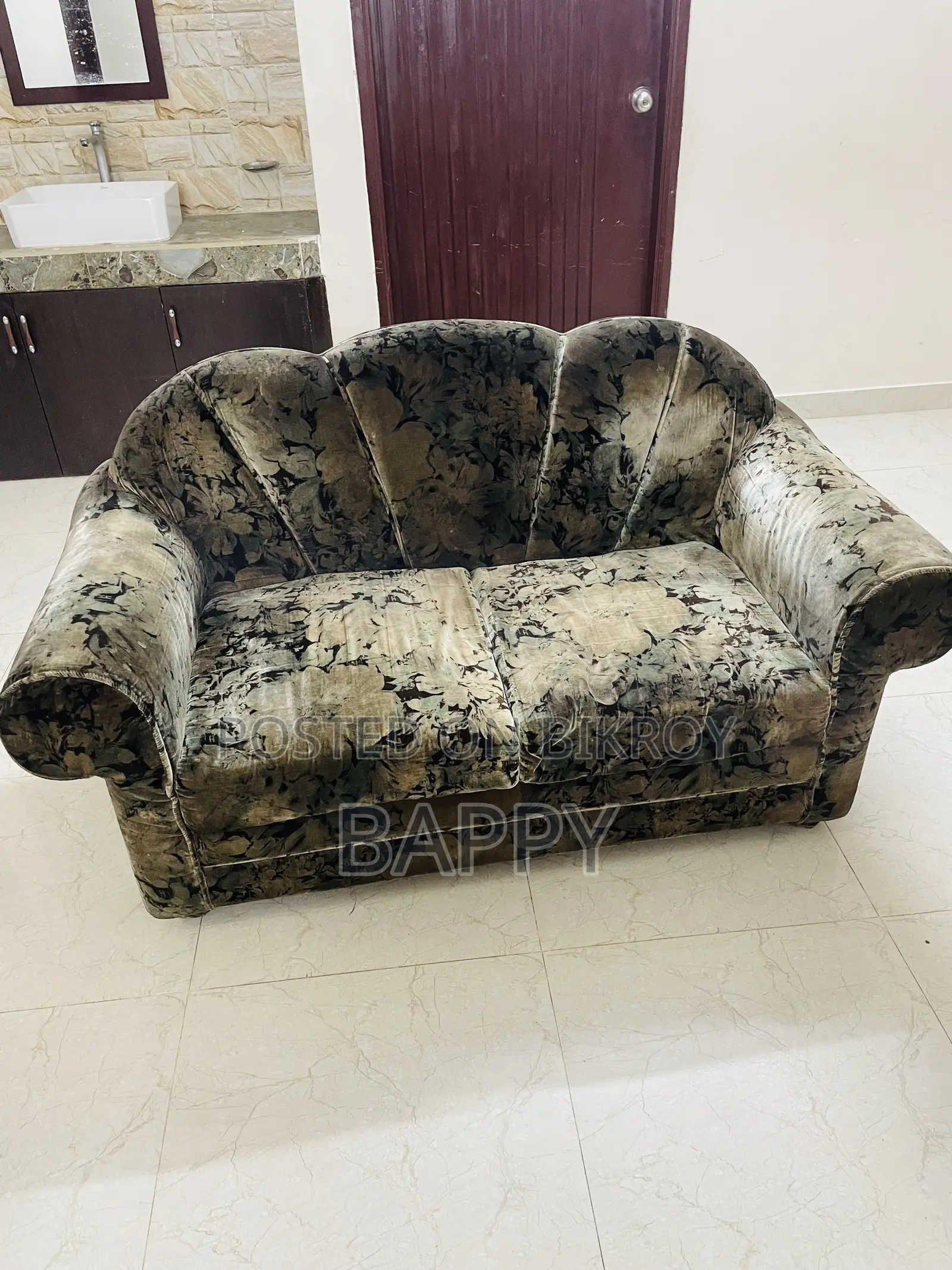 সোফা ২ বাই ২ গ্রে কালার