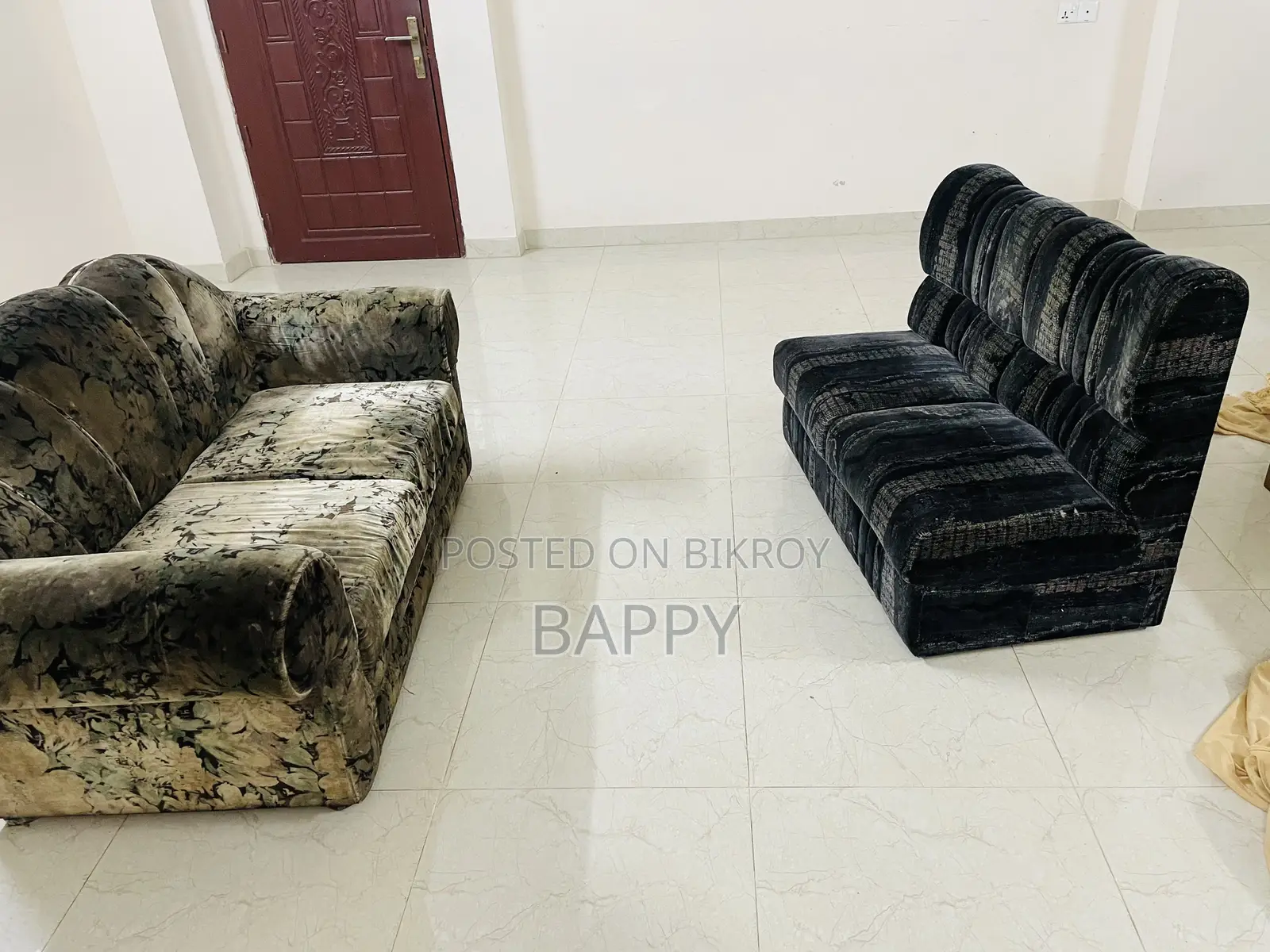 সোফা ২ বাই ২ গ্রে কালার
