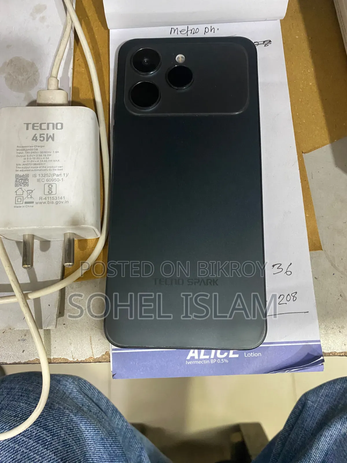 Tecno Spark 40 128 GB Black
