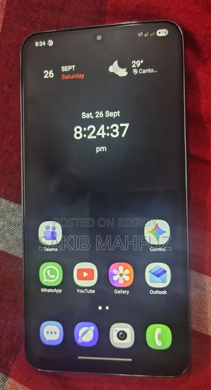 স্যামসাং গ্যালাক্সি এস২২ ৫জি ১২৮ জিবি ব্ল্যাক