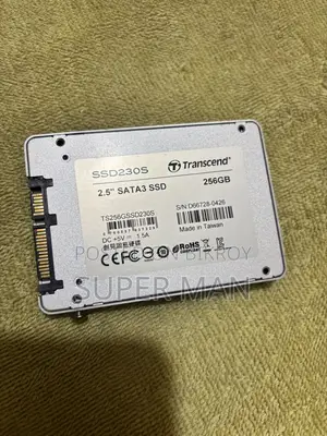 Original Transcend 256GB SSD will be sold.