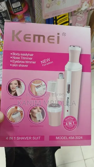Bikini, Underarms, Face Hair, Nose and Eyebrows Cleaning Razor