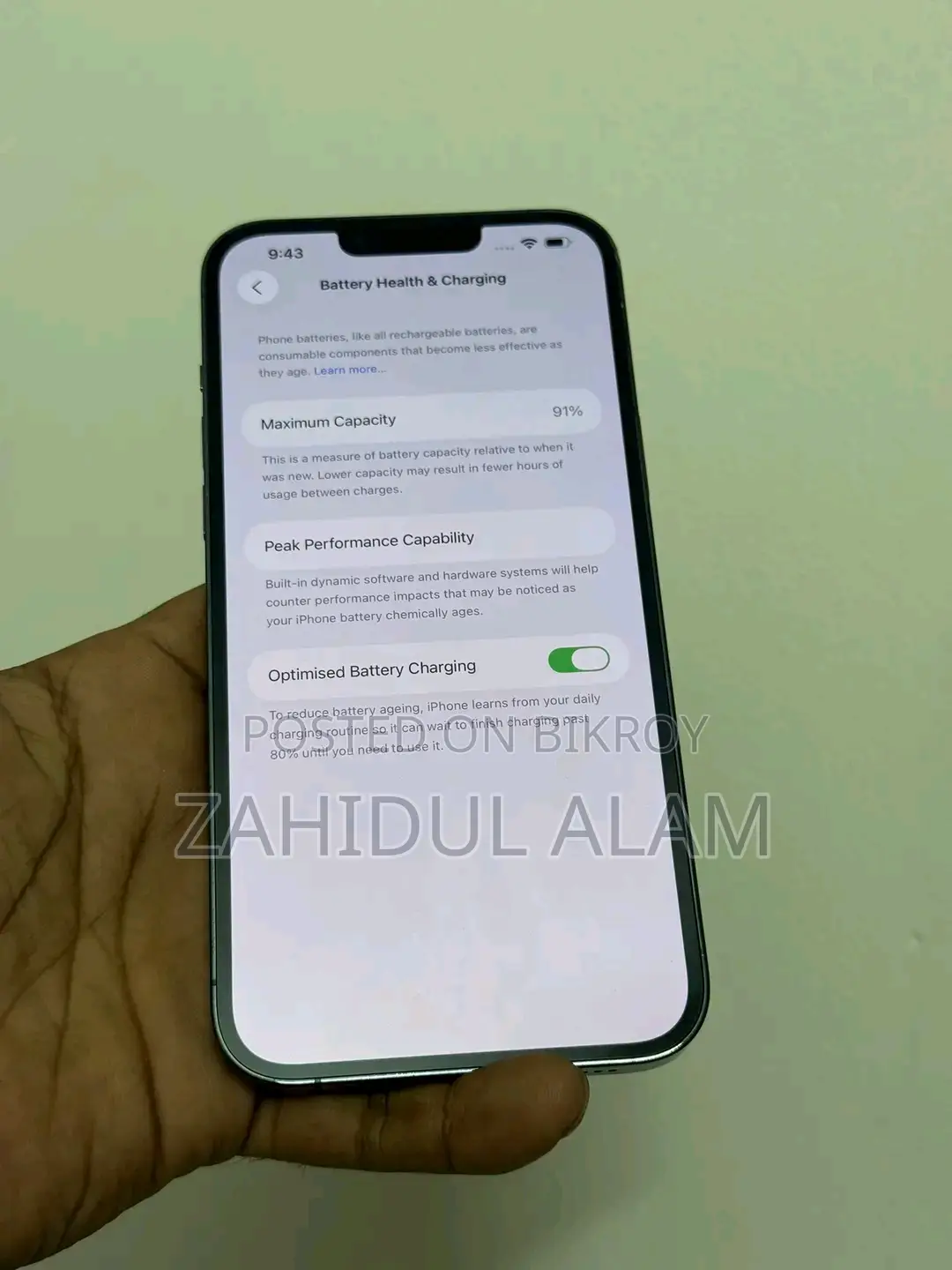 Apple iPhone 13 Pro Max 256 GB Green