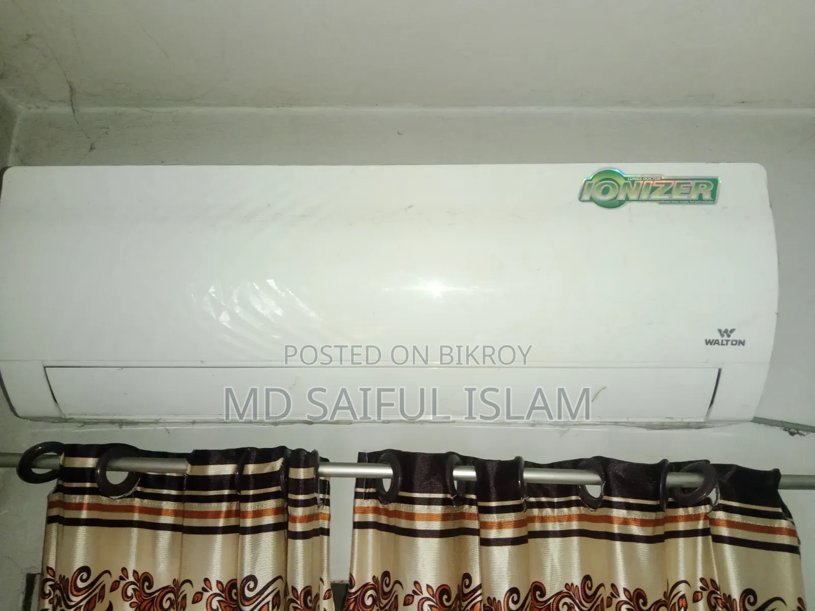 ওয়ালটন এসি ১.৫ টন নতুন কন্ডিশন