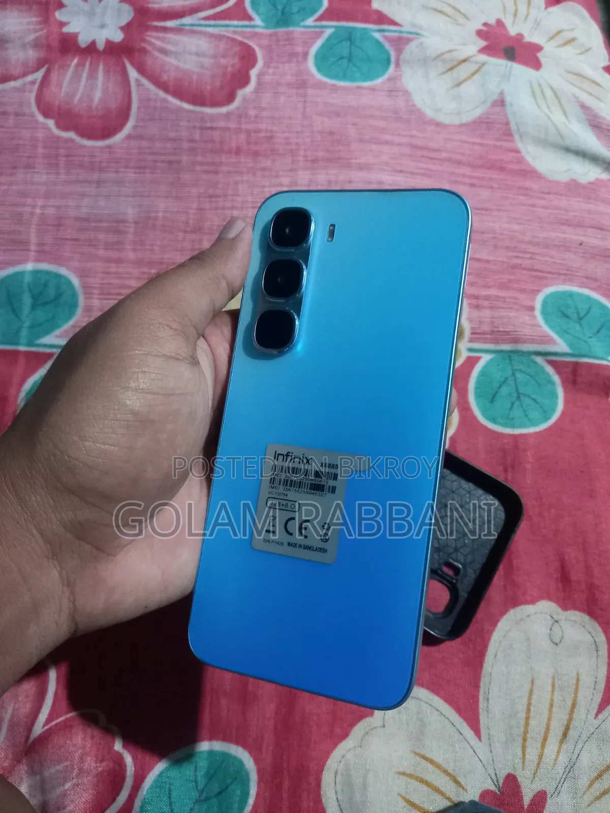 New Infinix Hot 60 Pro 128 GB Blue
