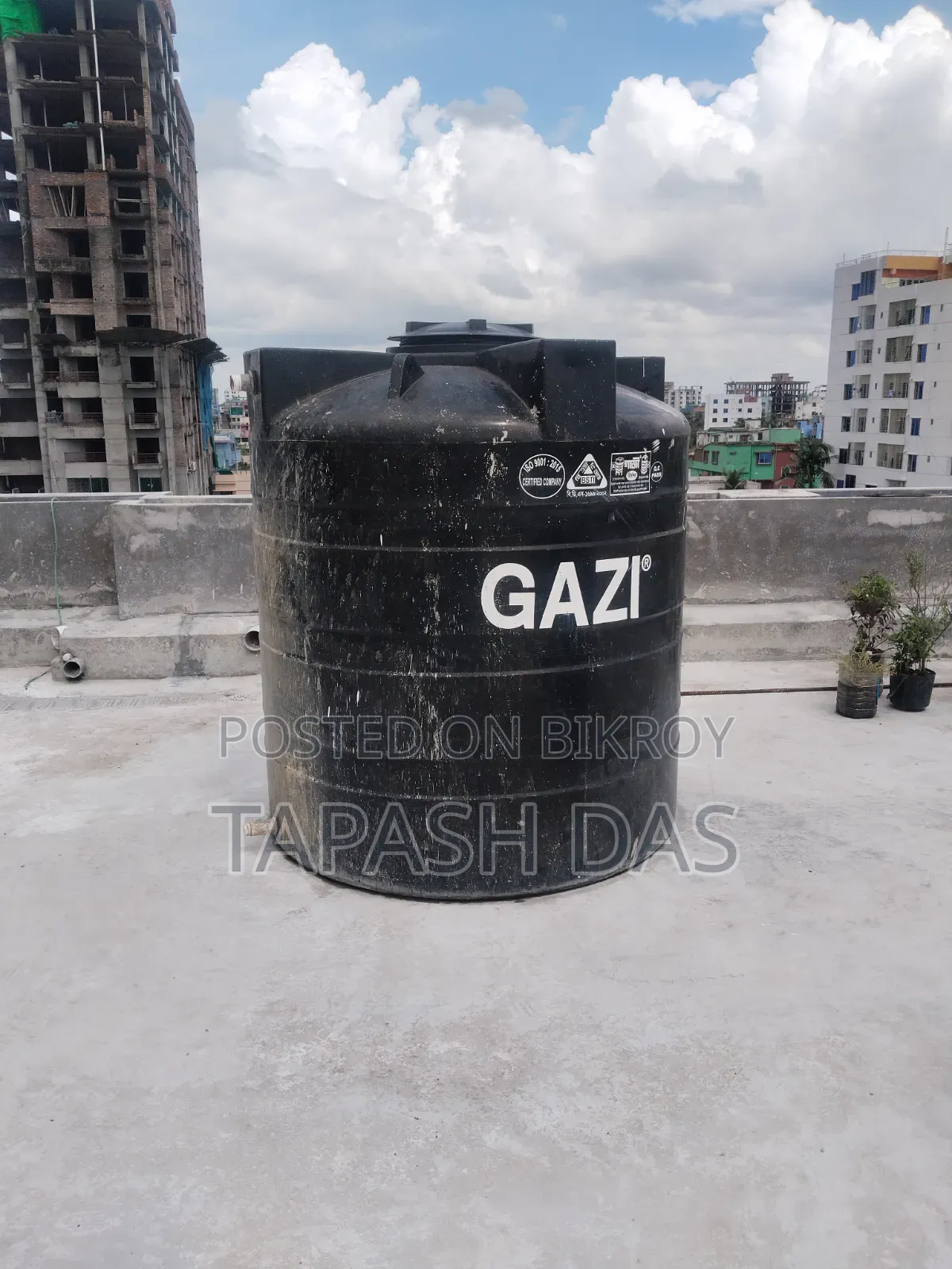 Gazi Water Tank 2000Ltr