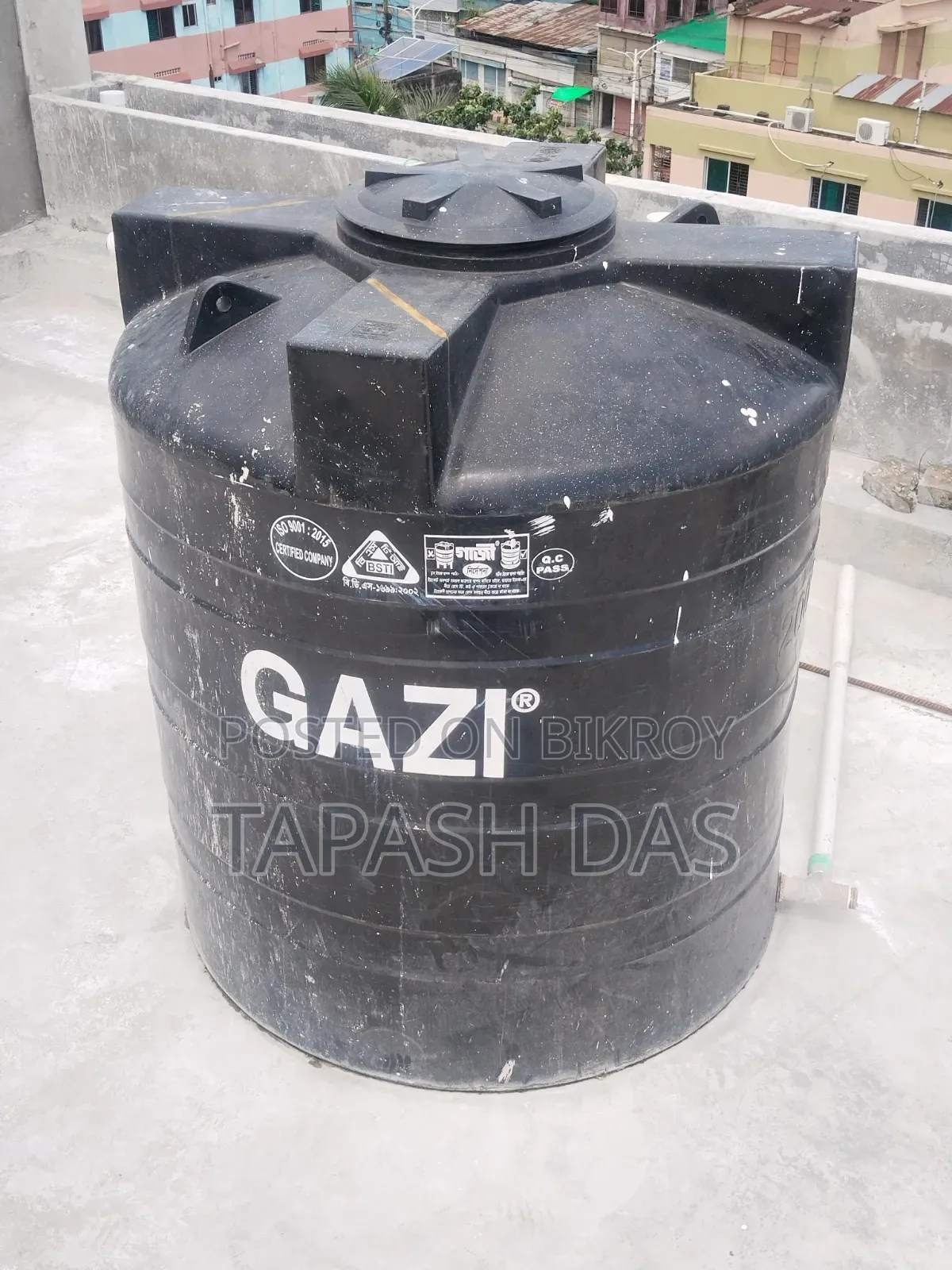 Gazi Water Tank 2000Ltr