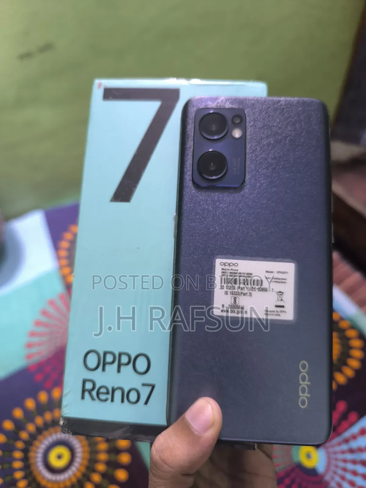 Oppo Reno7 5G 256 GB Blue