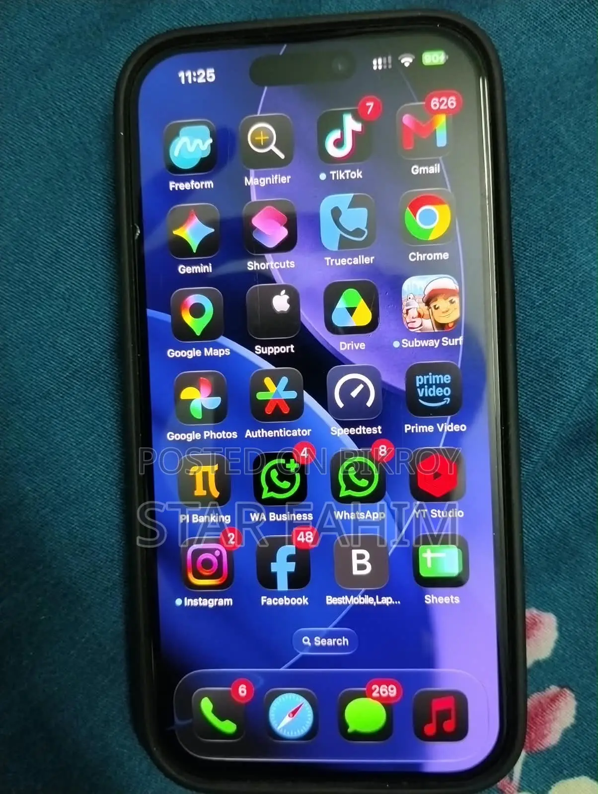 Apple iPhone 15 256 GB Black
