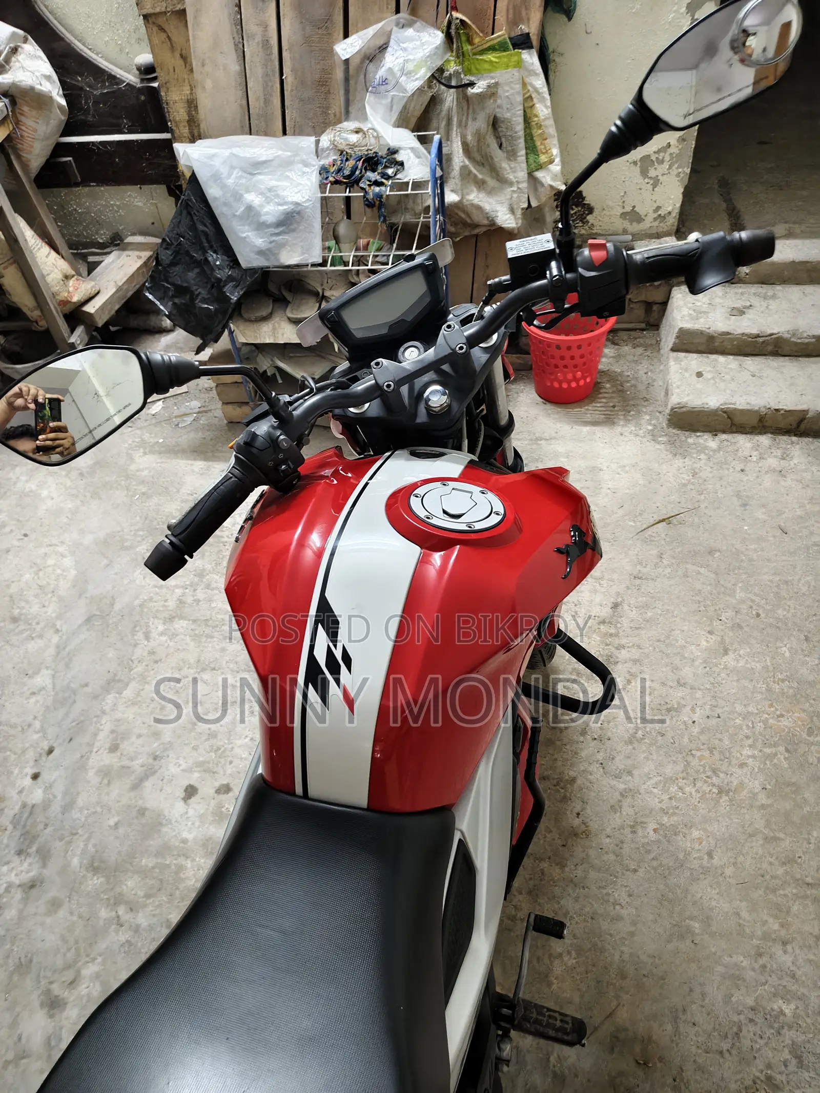 টিভিএস আপাচে ১৬০ ৪ভি ২০২৩ রেড