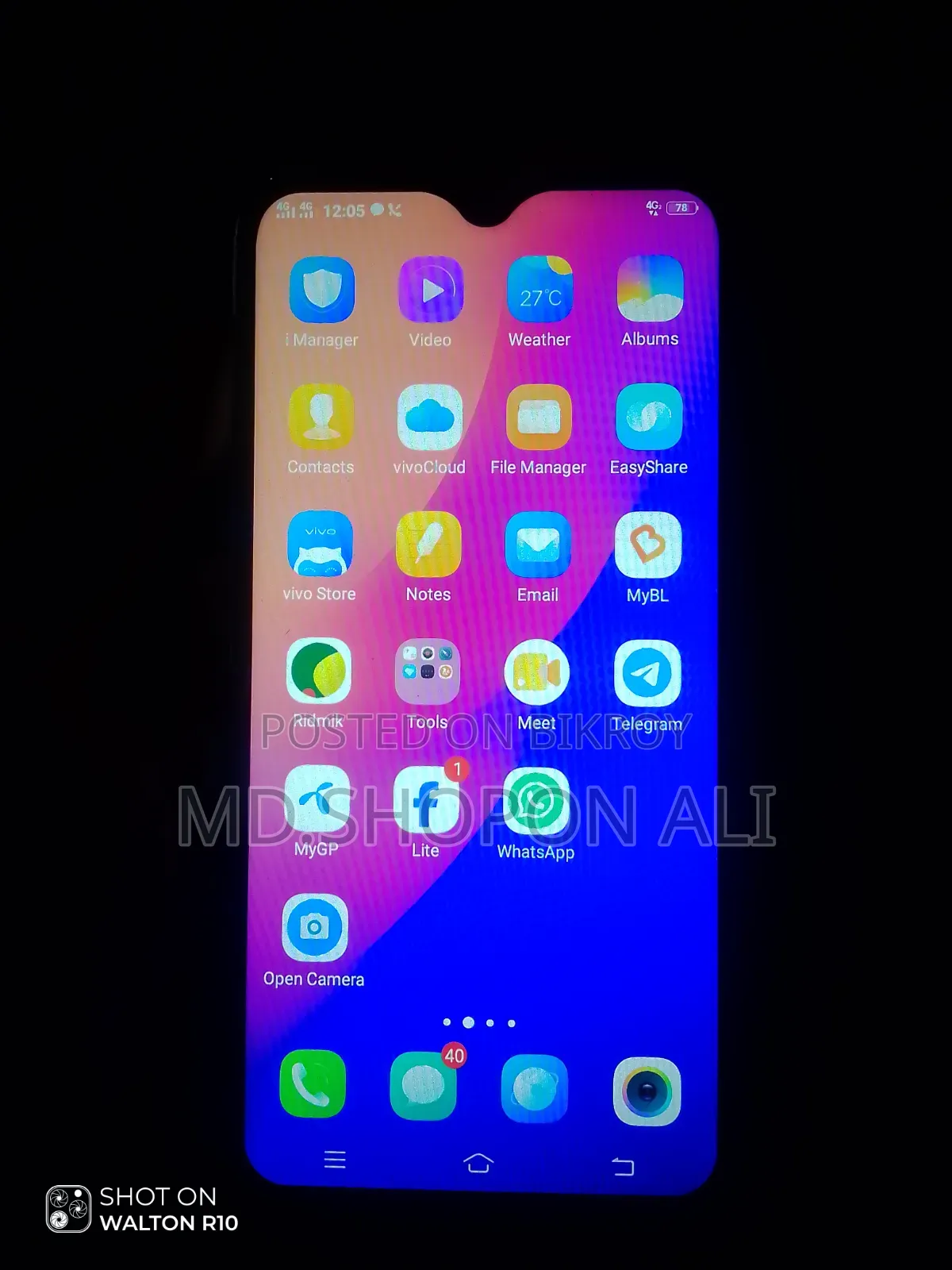 Vivo Y90 32 GB Gold