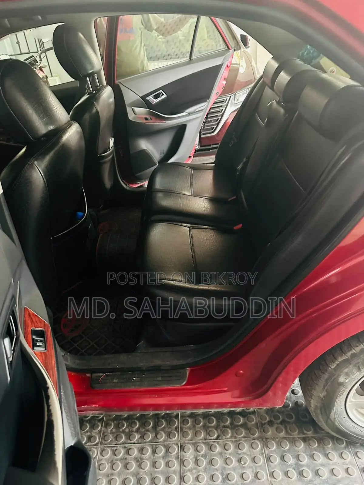 Toyota Allion 2008 Red