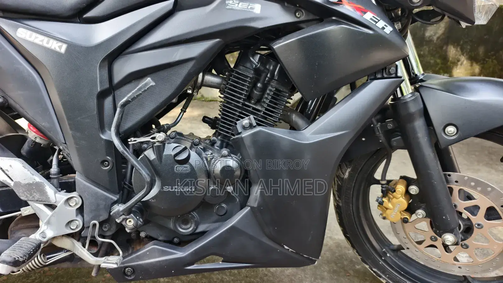 Suzuki Gixxer 2024 Black
