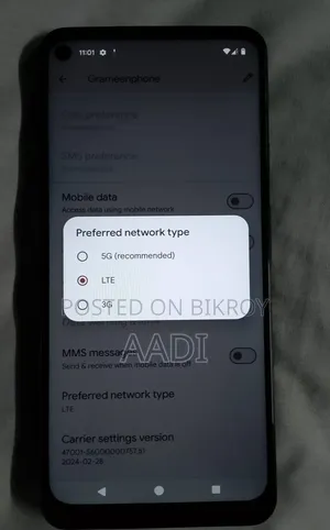 গুগল পিক্সেল ৫এ ৫জি ১২৮ জিবি ব্ল্যাক