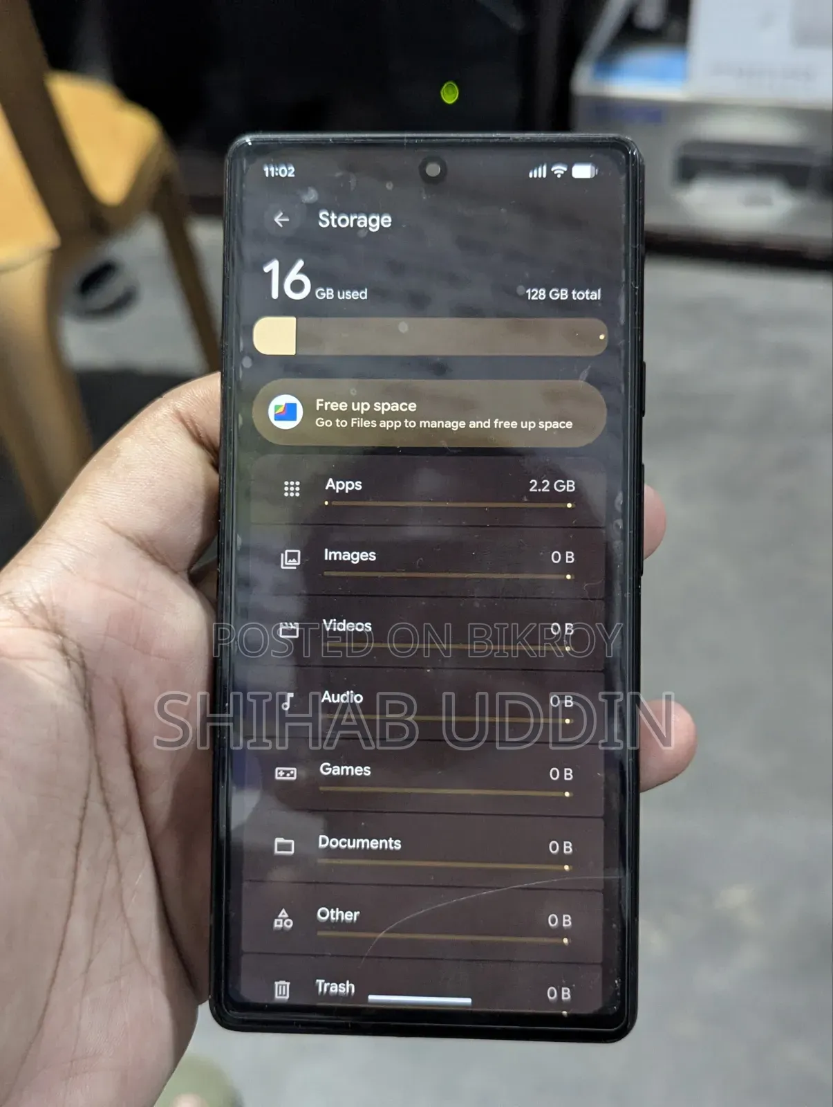 গুগল পিক্সেল ৬ ১২৮ জিবি ব্ল্যাক