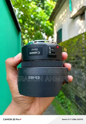 ক্যানন ৫০মিমি এফ/১.৮ এসটিএম লেন্স