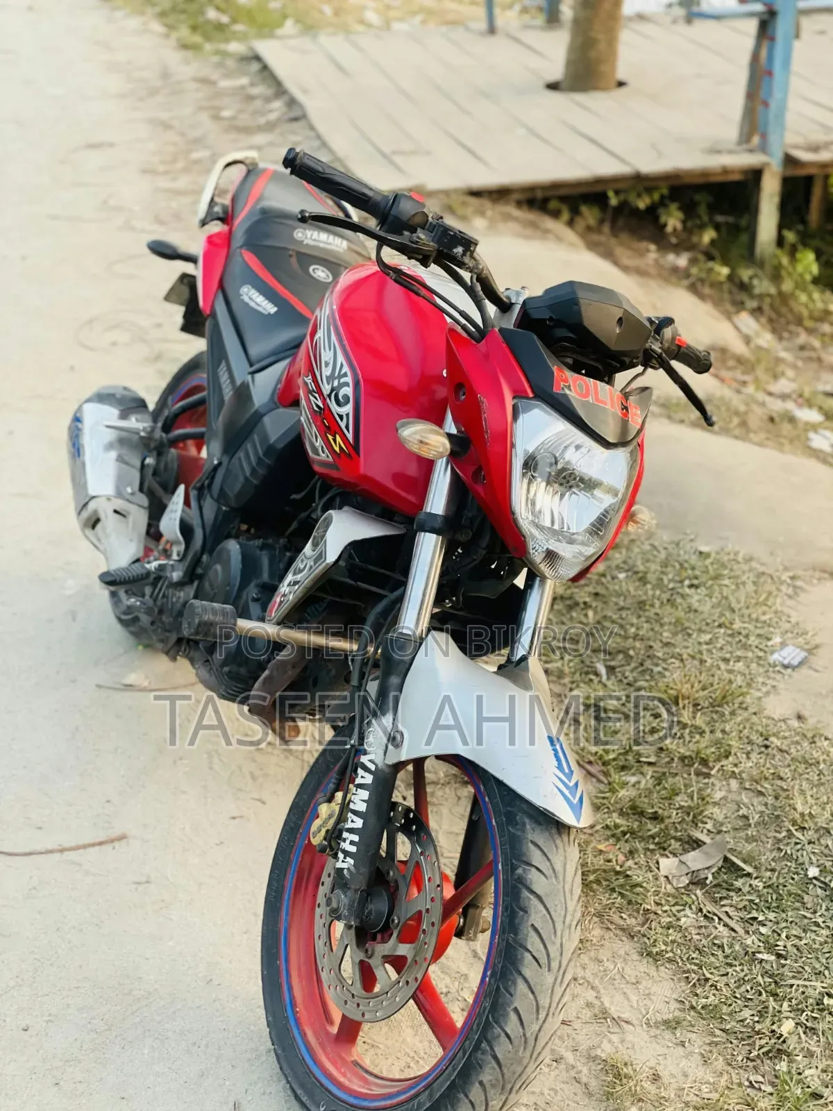 Yamaha FZ 2008 Red
