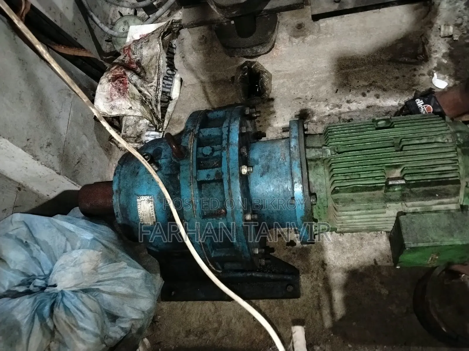 সাইক্লোয়েডাল স্পিড রিডিউসার গিয়ার মোটর সেটআপ