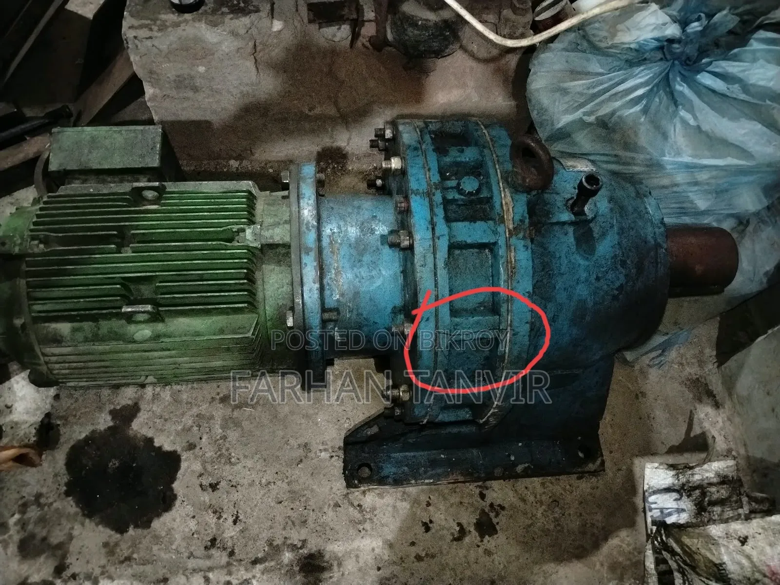 সাইক্লোয়েডাল স্পিড রিডিউসার গিয়ার মোটর সেটআপ