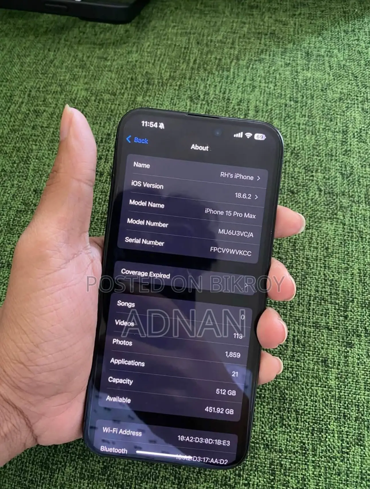 Apple iPhone 15 Pro Max 512 GB Black