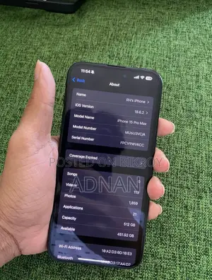 Apple iPhone 15 Pro Max 512 GB Black