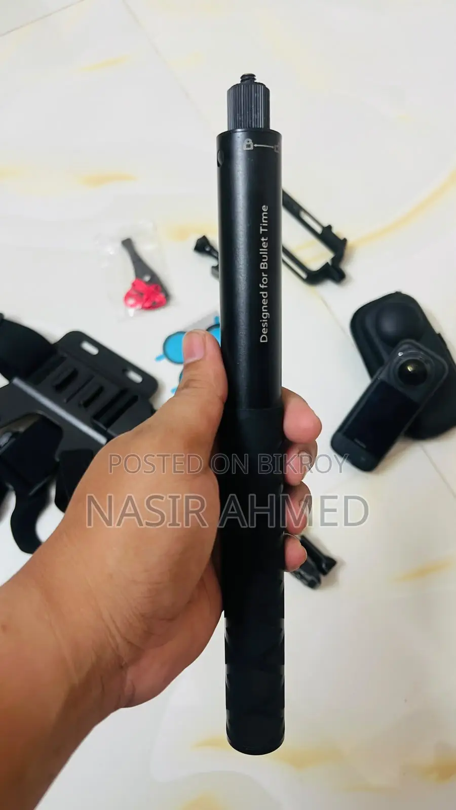 Insta360 X3 360° অ্যাকশন ক্যামেরা – সম্পূর্ণ অ্যাক্সেসরিজ প্যাকেজ