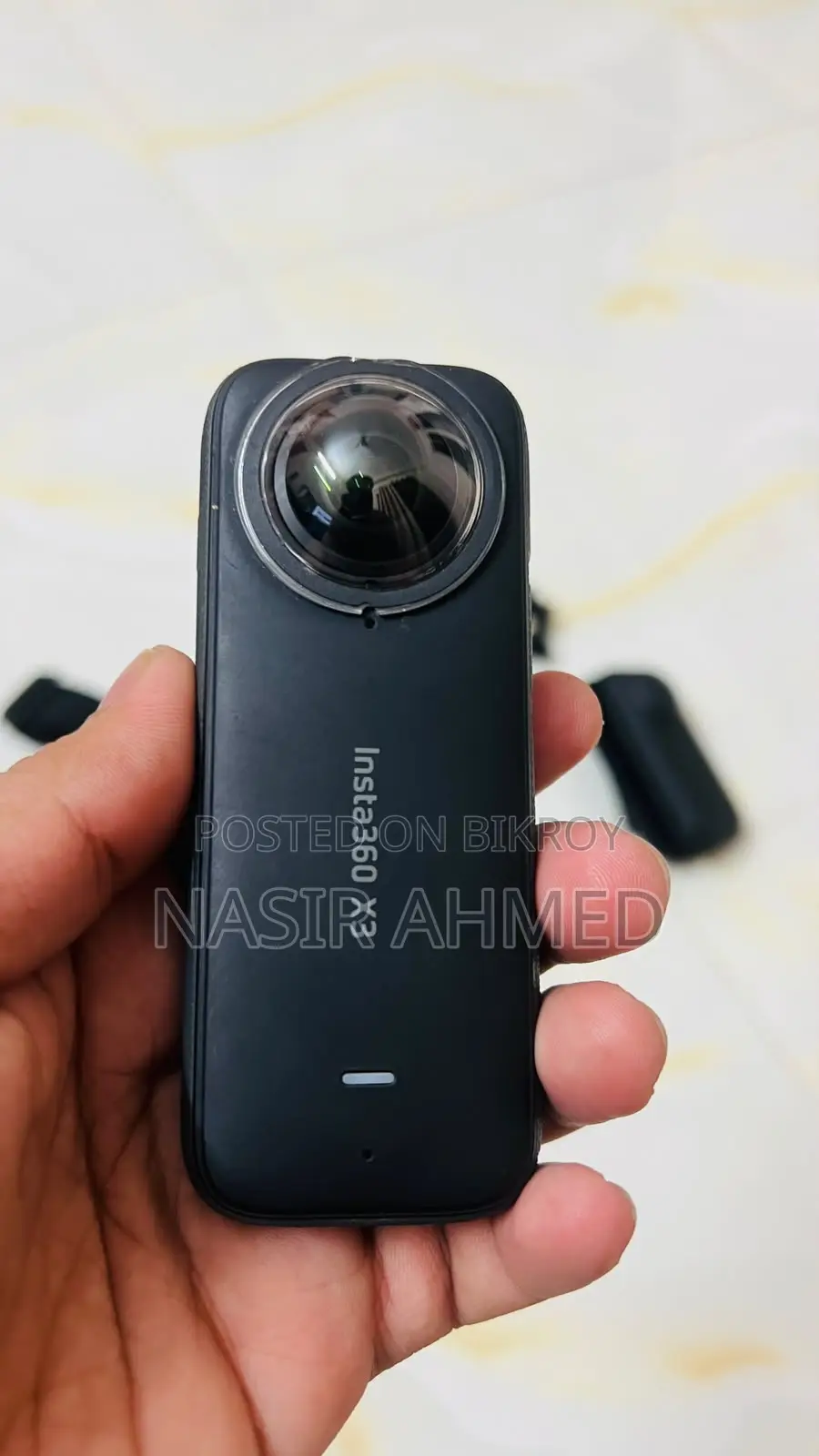 Insta360 X3 360° অ্যাকশন ক্যামেরা – সম্পূর্ণ অ্যাক্সেসরিজ প্যাকেজ
