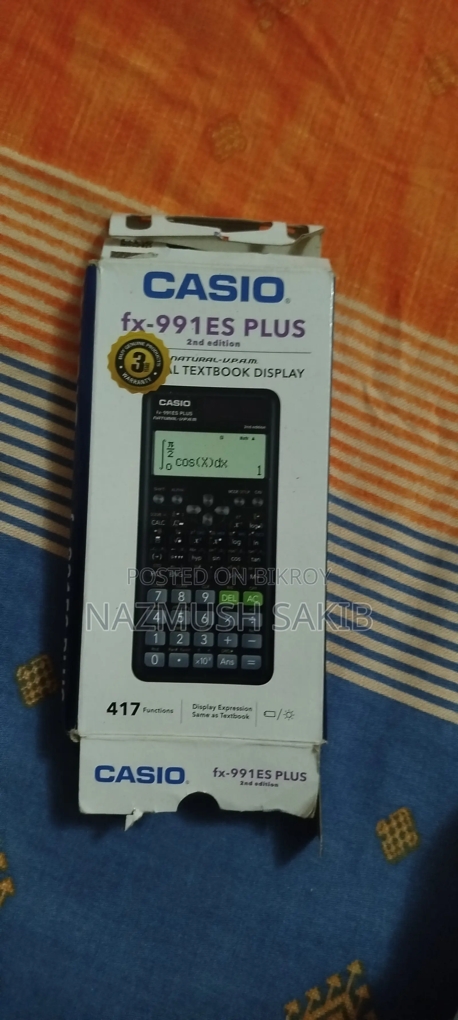 কাসিও এফএক্স-৯৯১ইএস প্লাস, ২য় এডিশন