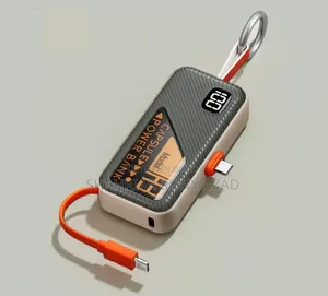 Small Size 5000 mAh Fast Charging Power Bank With Key Ring