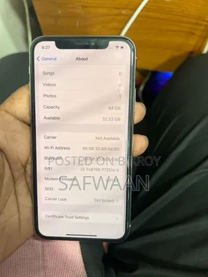 Apple iPhone X 64 GB White
