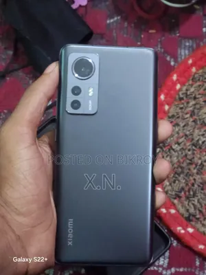 শাওমি ১২এক্স ২৫৬ জিবি কালো