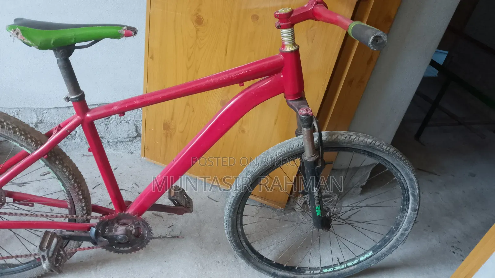 A bicycle will be sold
