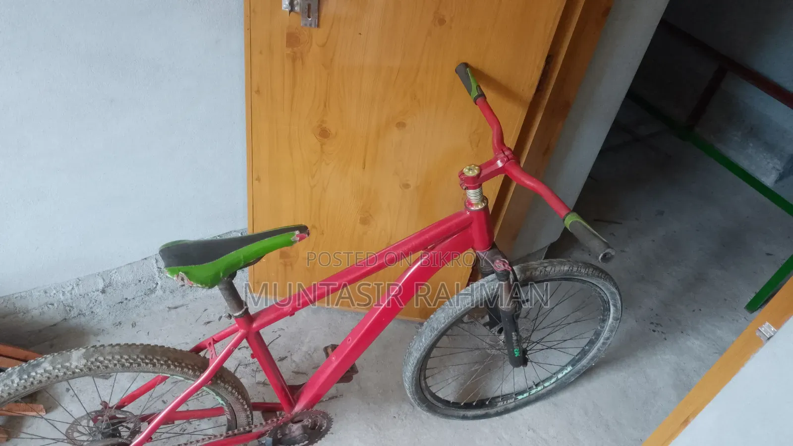 A bicycle will be sold