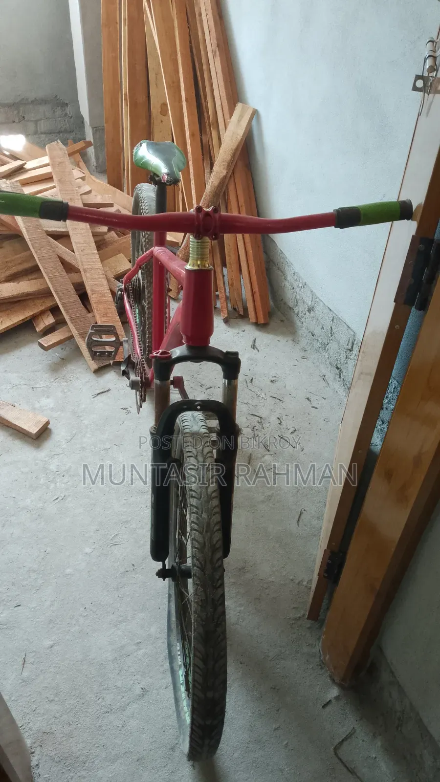 A bicycle will be sold